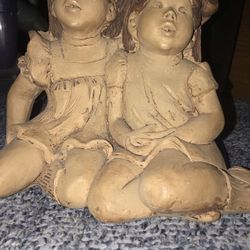 Two Girl Statue 