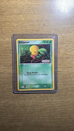 Pokemon cards: Bellsprout legend maker
