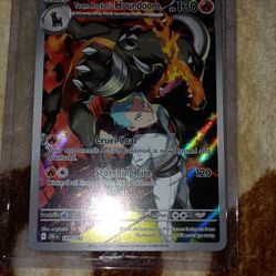 Pokemon Full Art Team Rocket Houndoom Mint