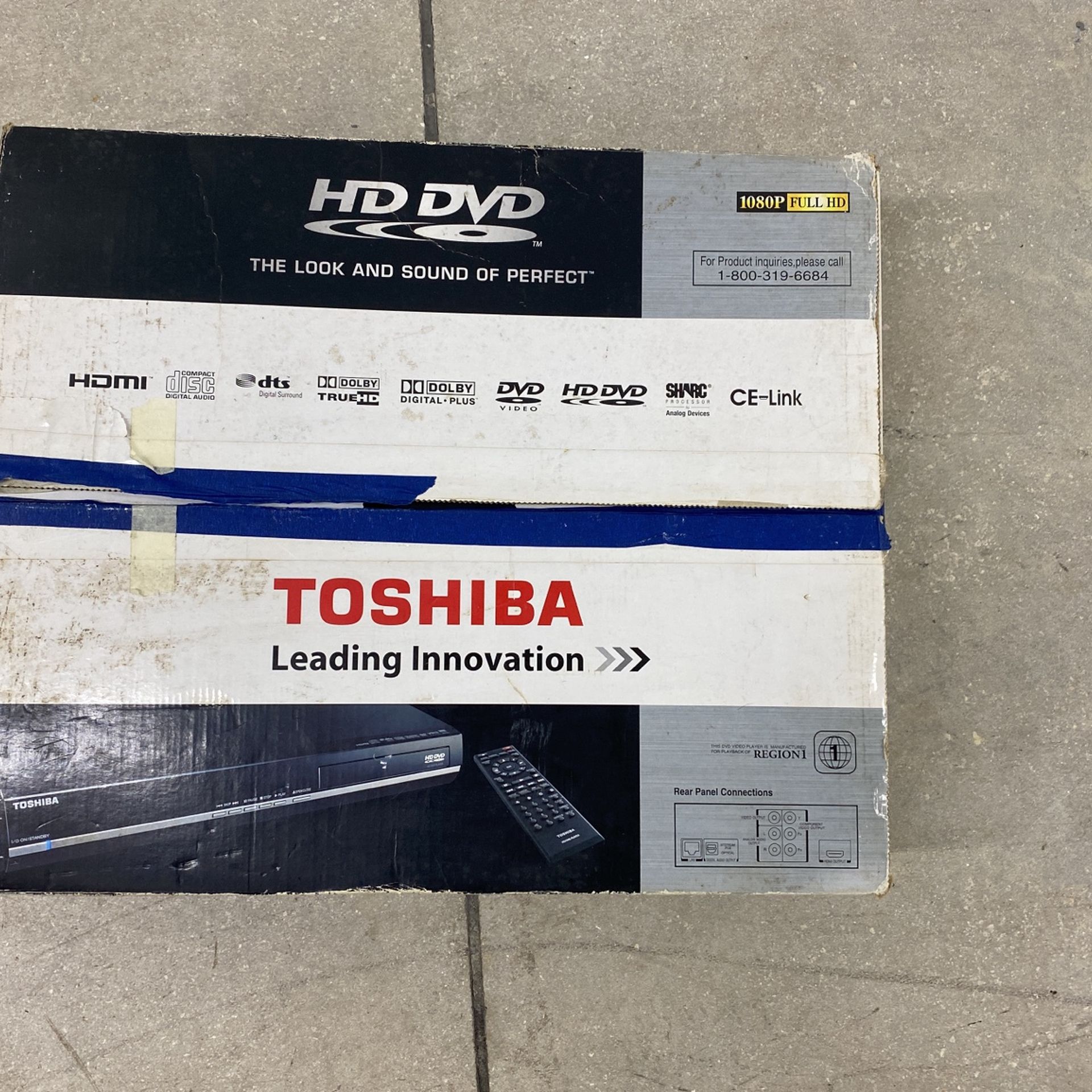 TOSHIBAHD DVD PLAYER