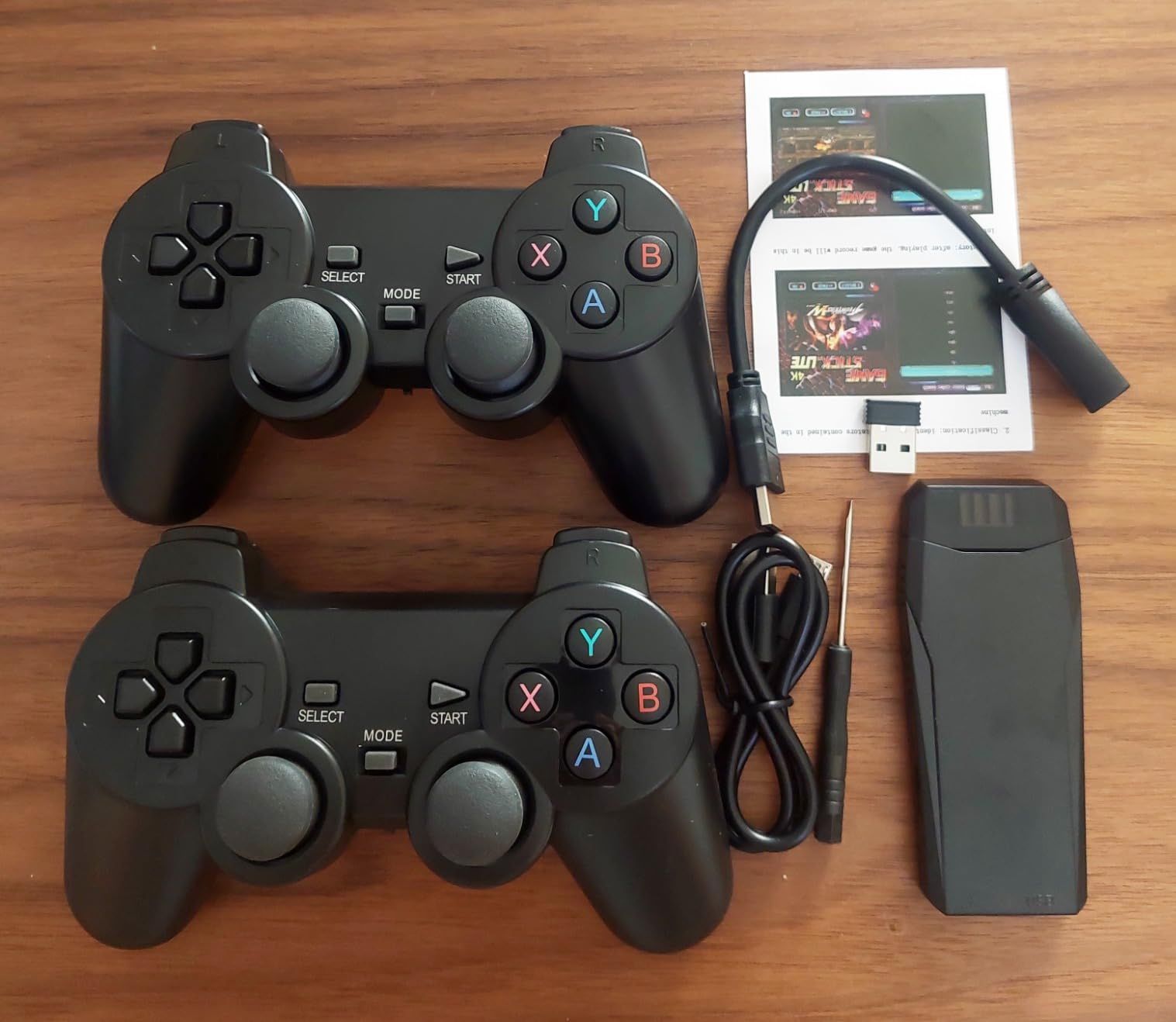 Newest 20000+ Games Retro Game Console Video Gaming: HDMI Game Stick 4K Mini NES Classic Edition System Emulator De Videojuegos 2.4G Wireless