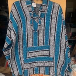 Poncho Hoodie Adult X-Large