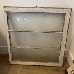 Antique Wood Window