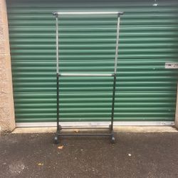 Garment Rack Double Rod