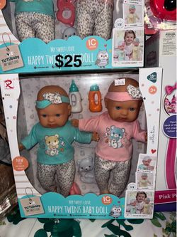 Kids twin baby doll set