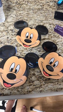 Vintage Mickey Mouse plates