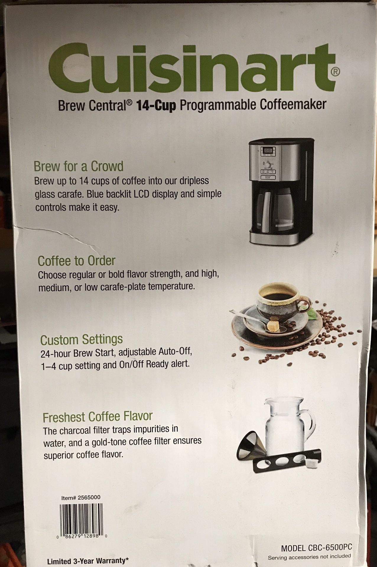 Cuisinart Brew Central 14 - Cup Programmable Coffeemaker