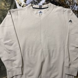 Vintage Cream Adidas Sweatshirt 