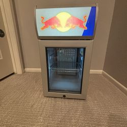Red bull mini fridge 