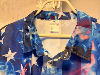 American Flag Hawaiian Shirt