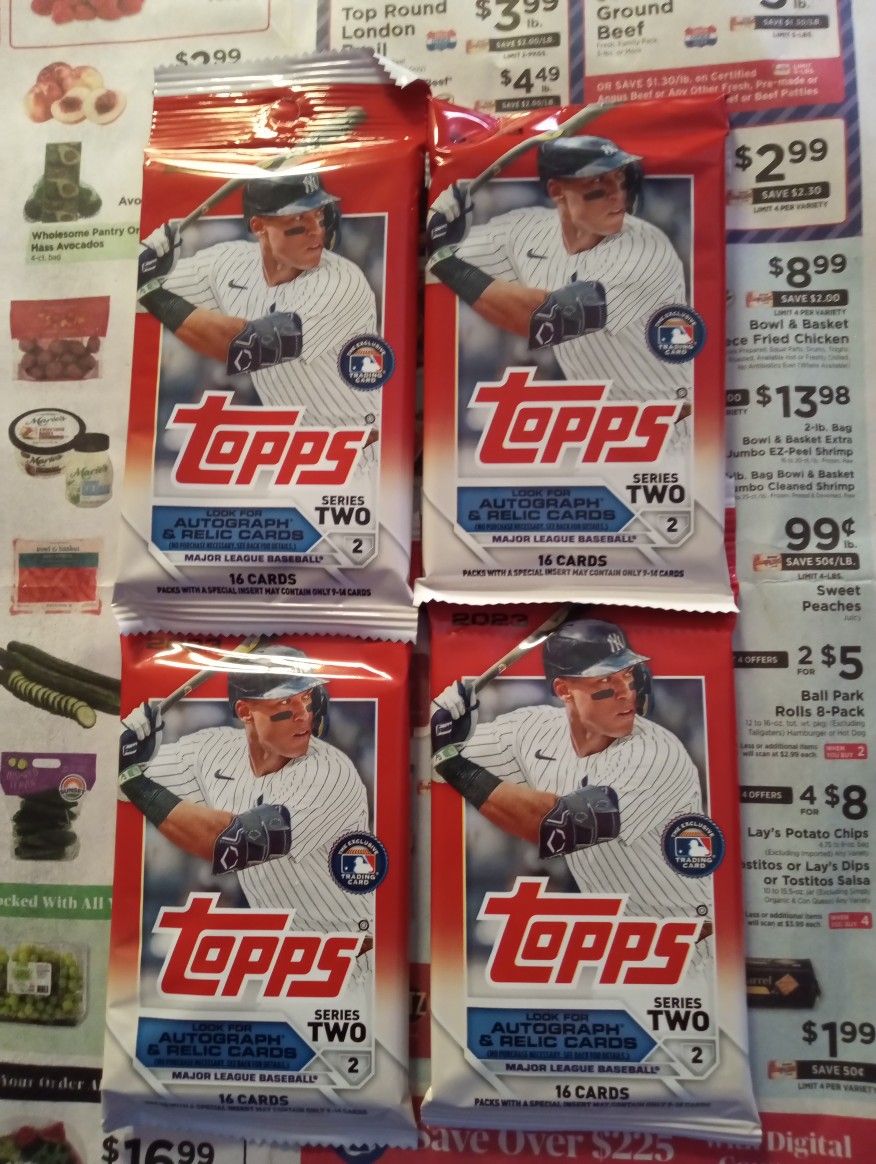 New Baseball Packs . Topps. 