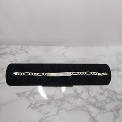 925 Silver Name Bracelet  Length 7.5