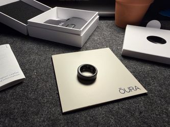 Oura Ring Gen 3 – Size 9 | Stealth (Black)