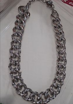 Thick Silver color chain $5