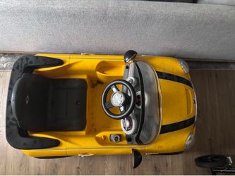 Toddler Drivable Mini Cooper