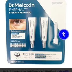 Dr. Melaxin Eyephalt Eye Bag Cream 2 Pack