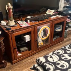 Tv Stand and Pull Out Sofa Bed 