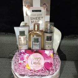 Mothers Day Makeup Bag Basket 