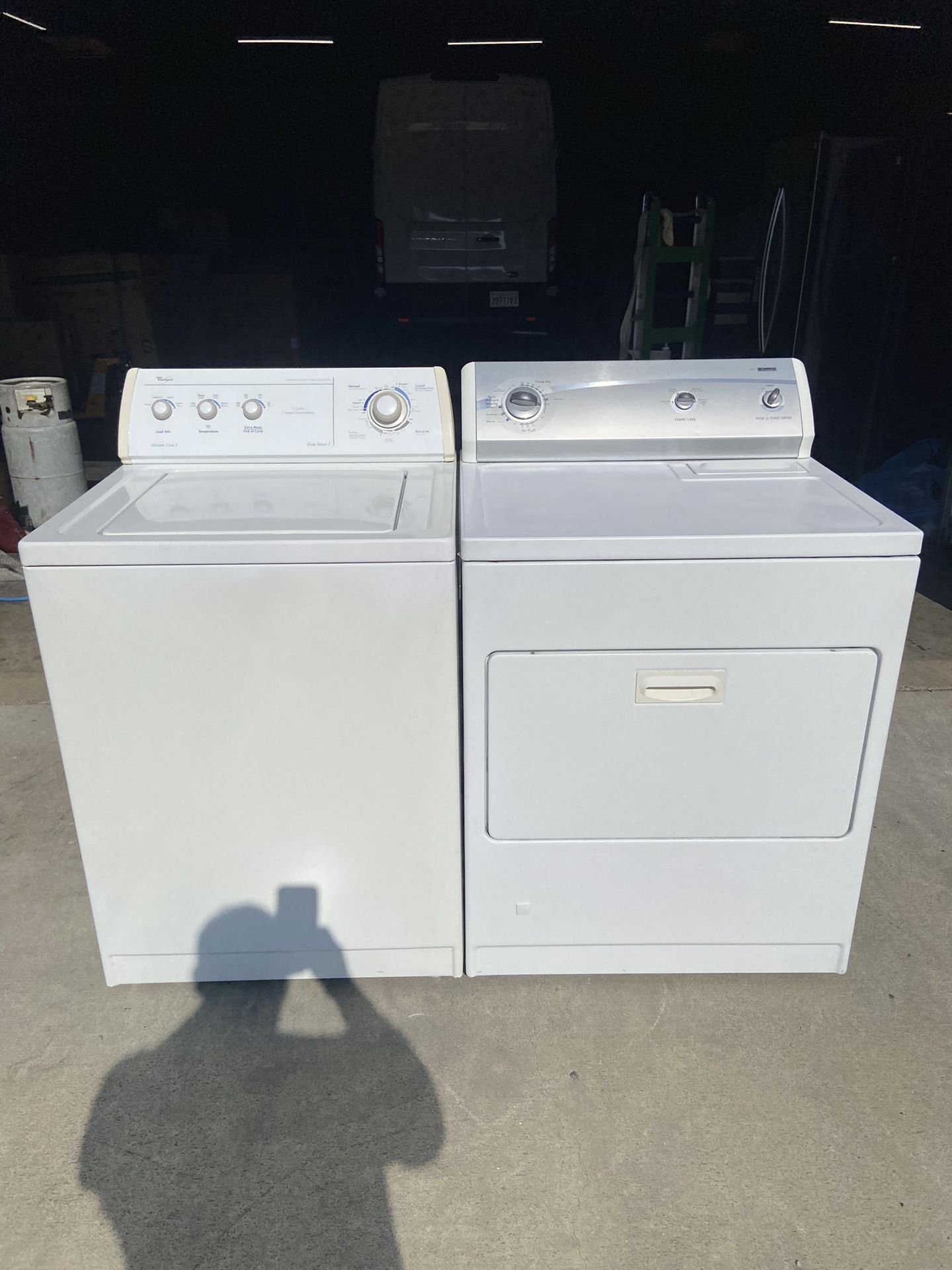 Whirlpool Washer And Kenmore Dryer 