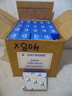 40 Box 1/4" Galvanized Chisel Point Staples Paper Tacking Tacker STCR 5019-1/4"