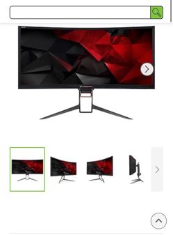🔥🔥 MOVING SALE – Acer Predator Z35P 35” Curved Ultrawide Gaming Monitor 🎮 | 3440x1440 | 120Hz | G-SYNC 🔥🔥
