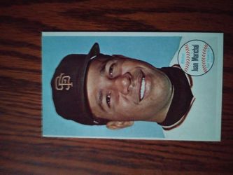 1964 TOPPS BIG BASEBALL CARD JUAN MARICHAL