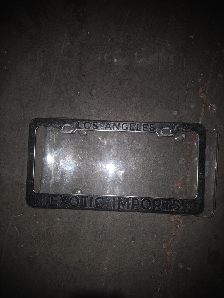 LA EXOTIC IMPORTS PLATE