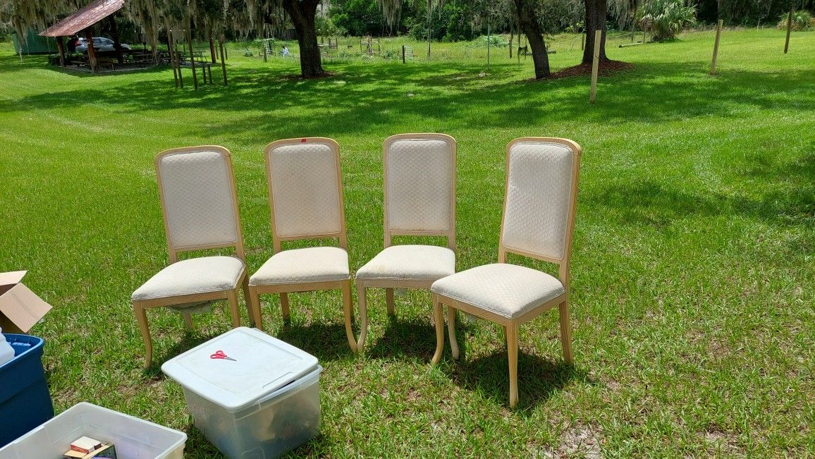 Wooden, Cushion Dining Room Chairs