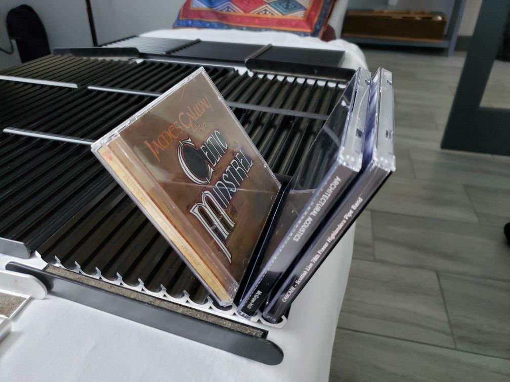 Aluminum CD flip rack storage for Sale in Cape Coral, FL OfferUp