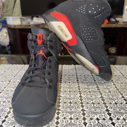 Jordan 6 Retro Infrared 2019 Size 7Y USED VERY CLEAN