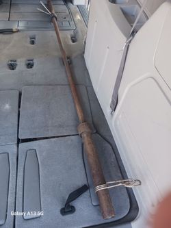 Olympic bar 7ft with clasps
