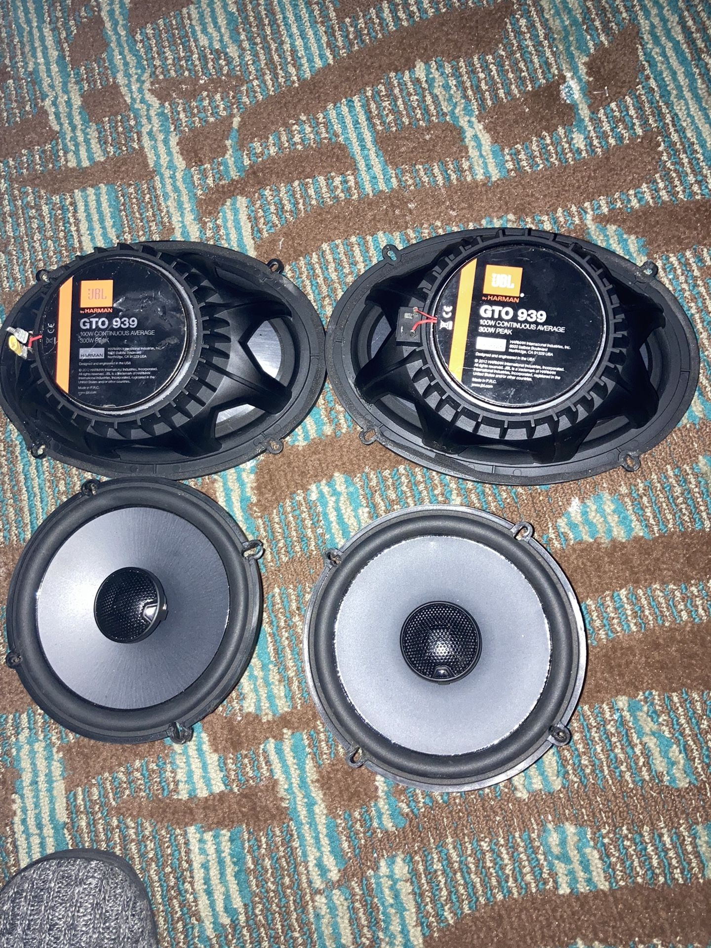 JBL GTO Series Speakers