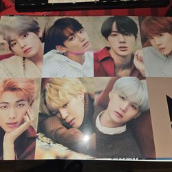 BTS Bangtan boys kpop large posters