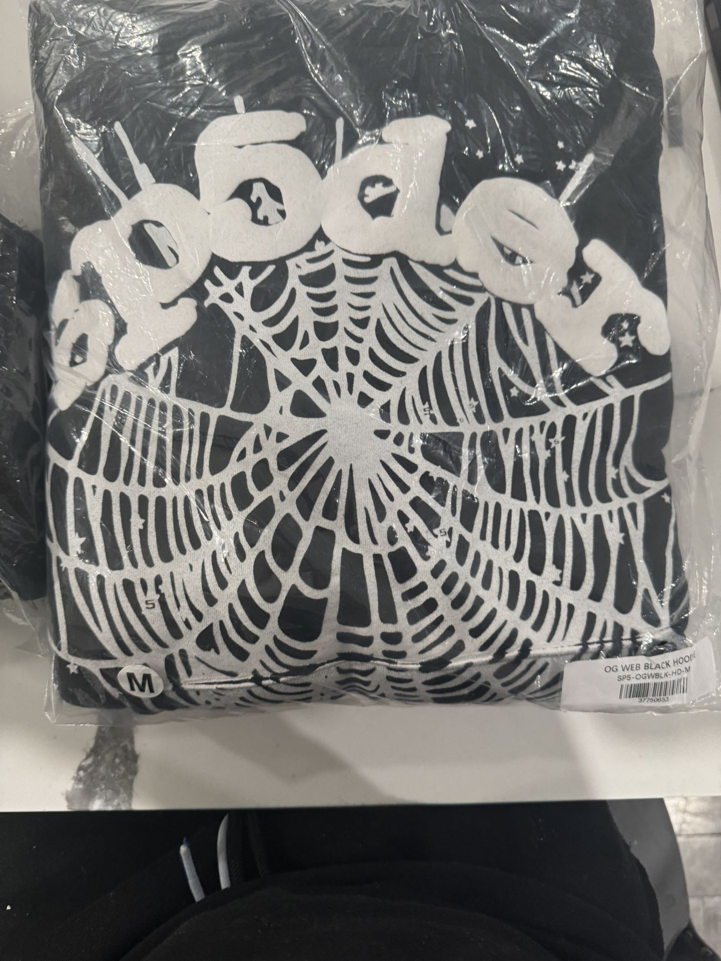 Spider hoodie OG WEB BLACK HOODIE Size men’s medium