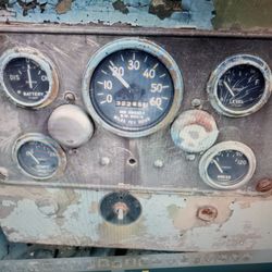 50s Dash Section For Wyllis Jeep