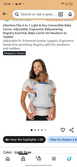 Infantino baby carrier