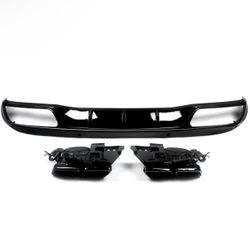 C300 W205 Black Glossy diffuser 2015-2018