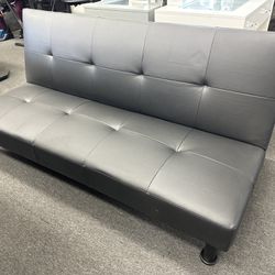 NEW OFFER!!✨✨Black Convertible Futon Sofa Bed✨EASY PAY OPTIONS✨