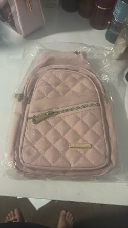 Pink crossbody purse