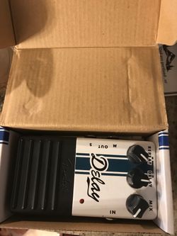 Fender Delay Pedal