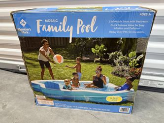 Heavy Duty Mosaic Family Pool 10 Ft Long