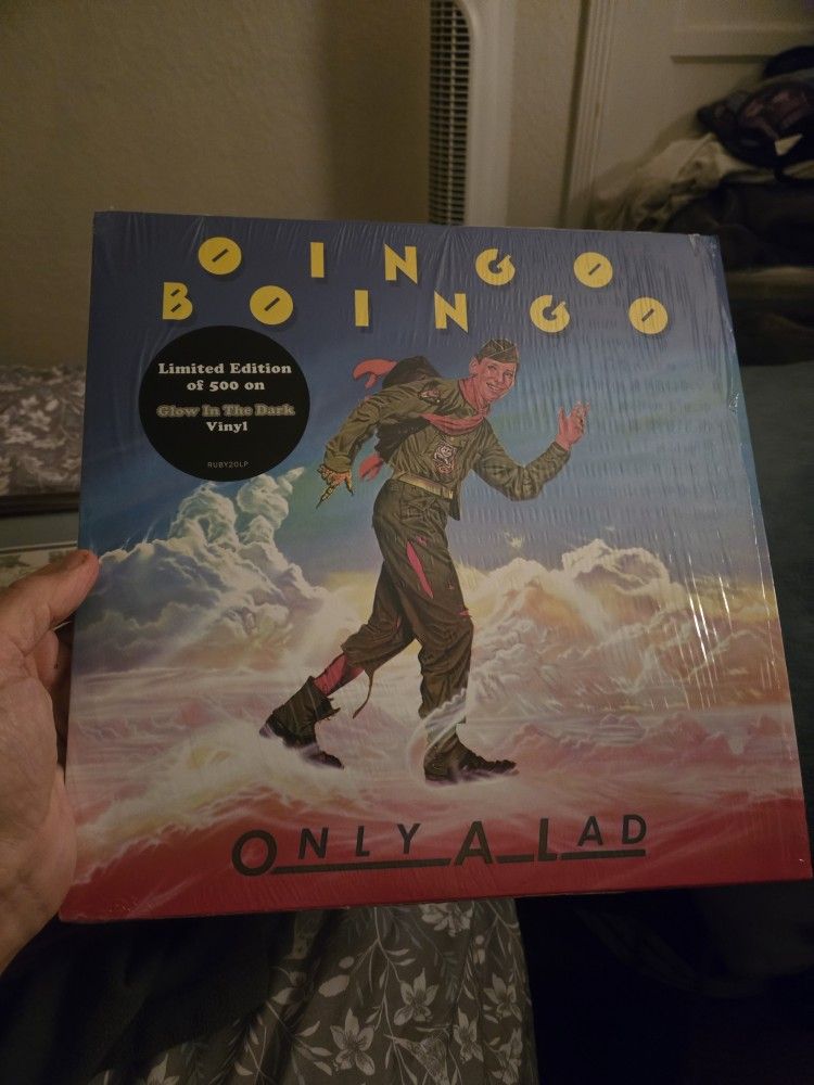 Oingo Boingo Only A Lad Mint Glow In The Dark Vinyl Lp Tecord