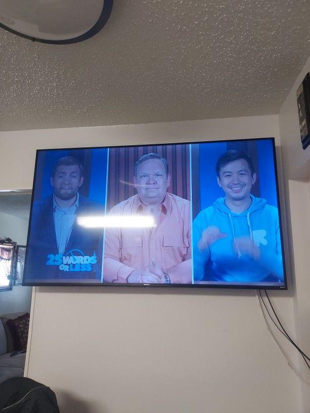 Fifty eight inch smart t v