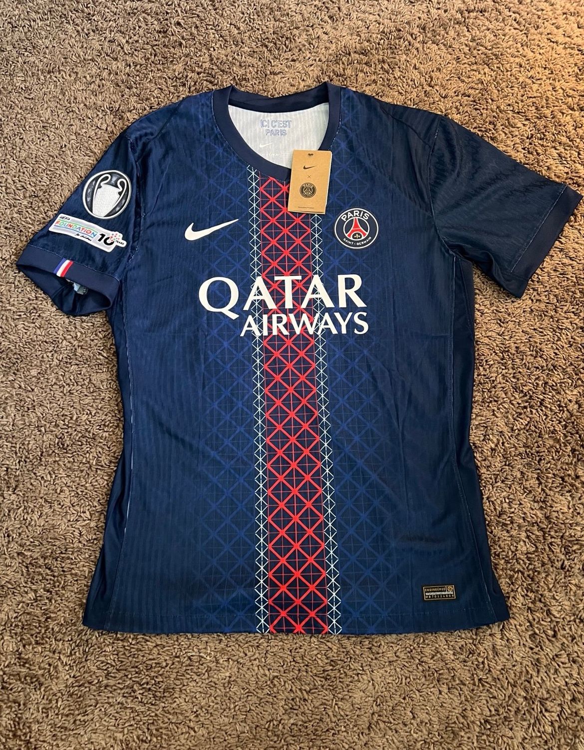 PSG 25/26 Ousmane Dembele Home Jersey Size M