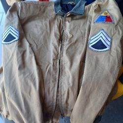 Fury Brad Pitt WWII Military Jacket 
