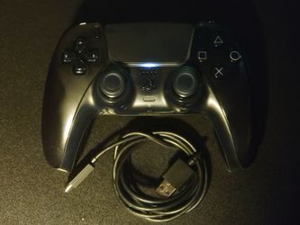 Used PS5 Midnight Black DualSense Controller as is