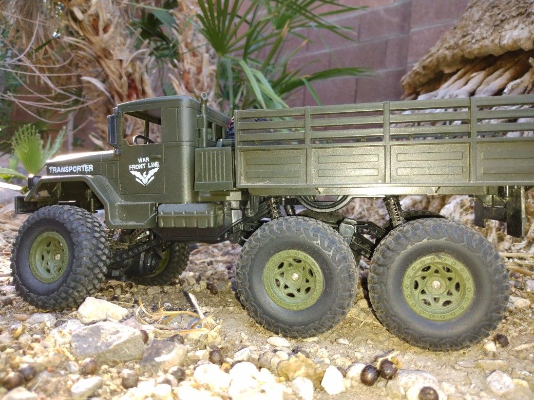 RC Military Transporter Truck Like New! $38