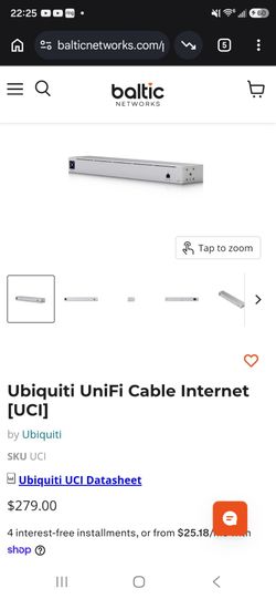 Ubiquiti Cable internet modem