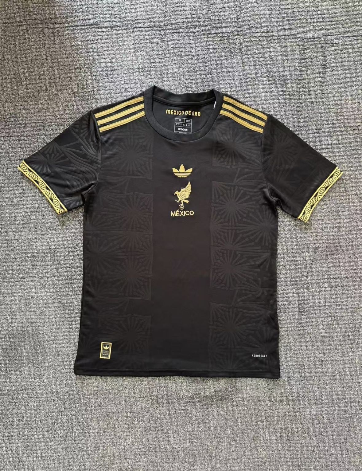Mexico Gold Adidas Jersey 2025