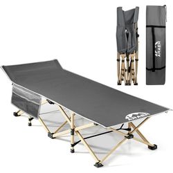 NEW - Portable Folding Outdoor Bed with Carry Bag